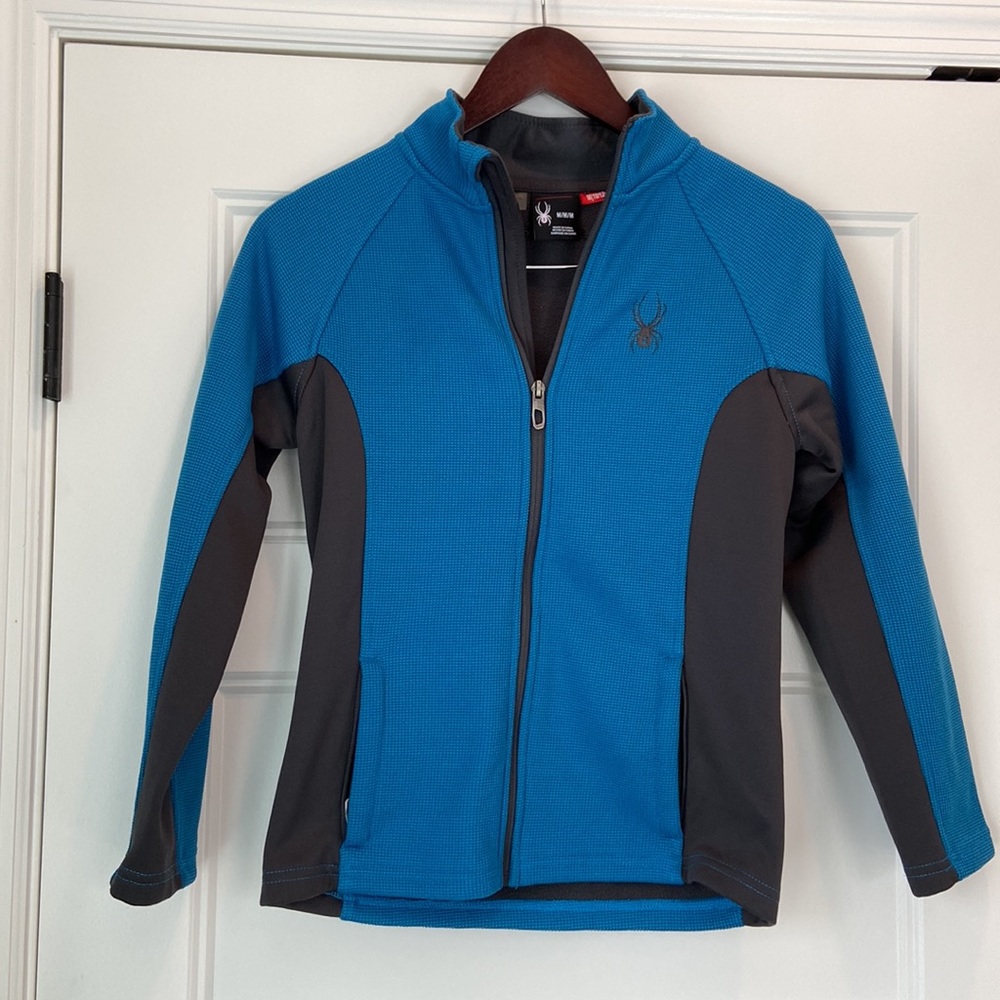 Spyder Sweater Boys Blue Size Medium